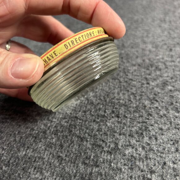 ADVERTISING COLLECTIBLE MACGREGOR SHAVING CREAM TIN VERY UNUSUAL RARE - Picture 9 of 9